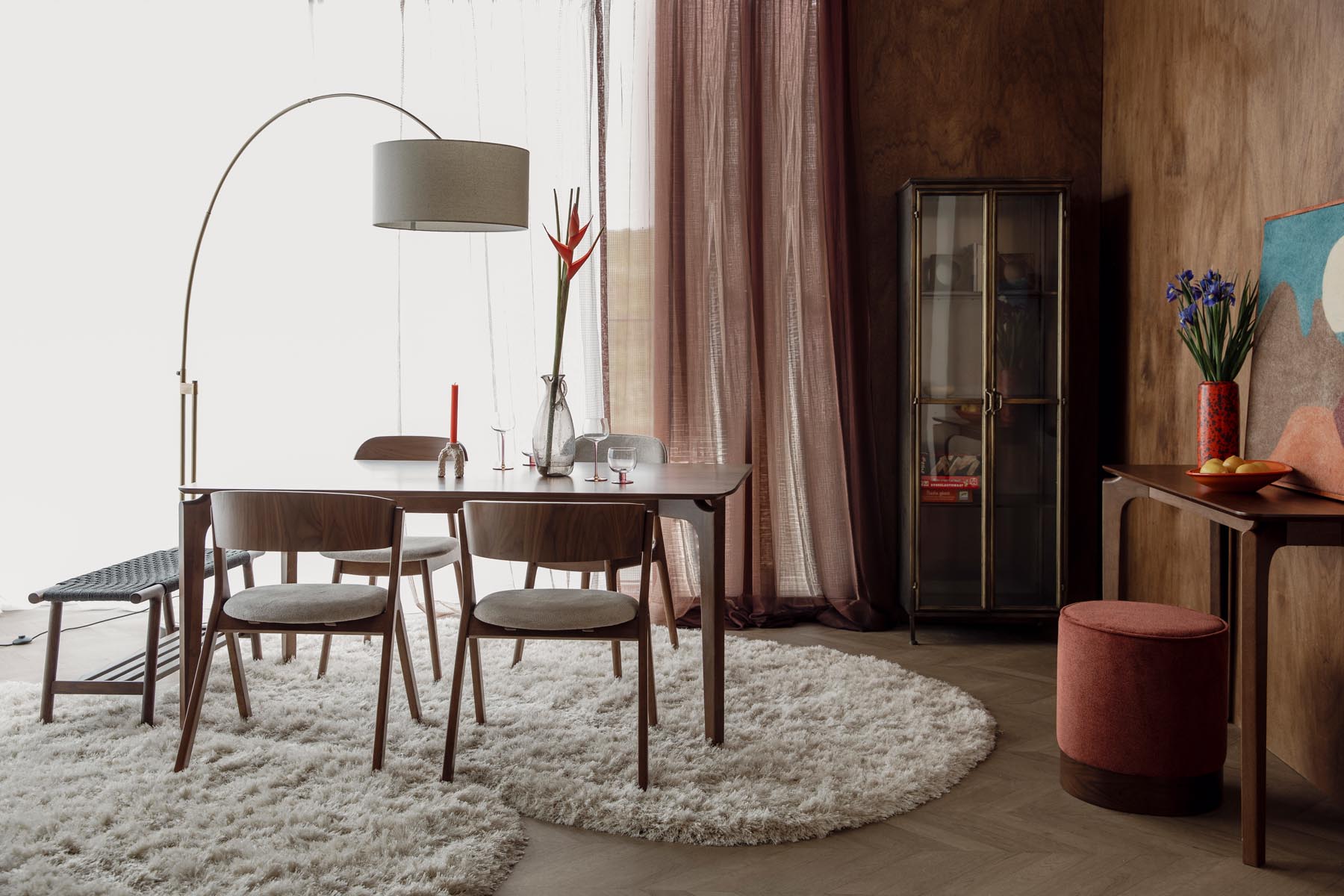 Esstisch Savone in Braun präsentiert im Onlineshop von KAQTU Design AG. Esstisch ist von Dutchbone