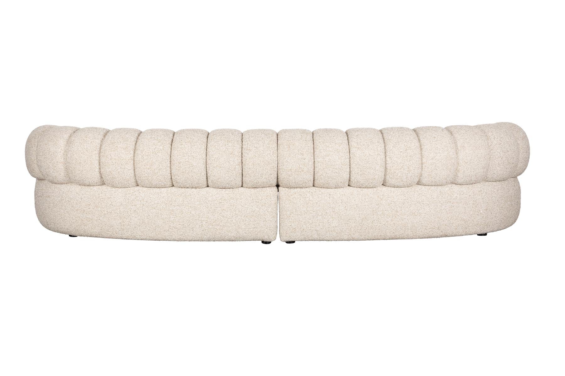 Sofa Duvane 4,5-Sitzer in Beige präsentiert im Onlineshop von KAQTU Design AG. 4er Sofa ist von Dutchbone