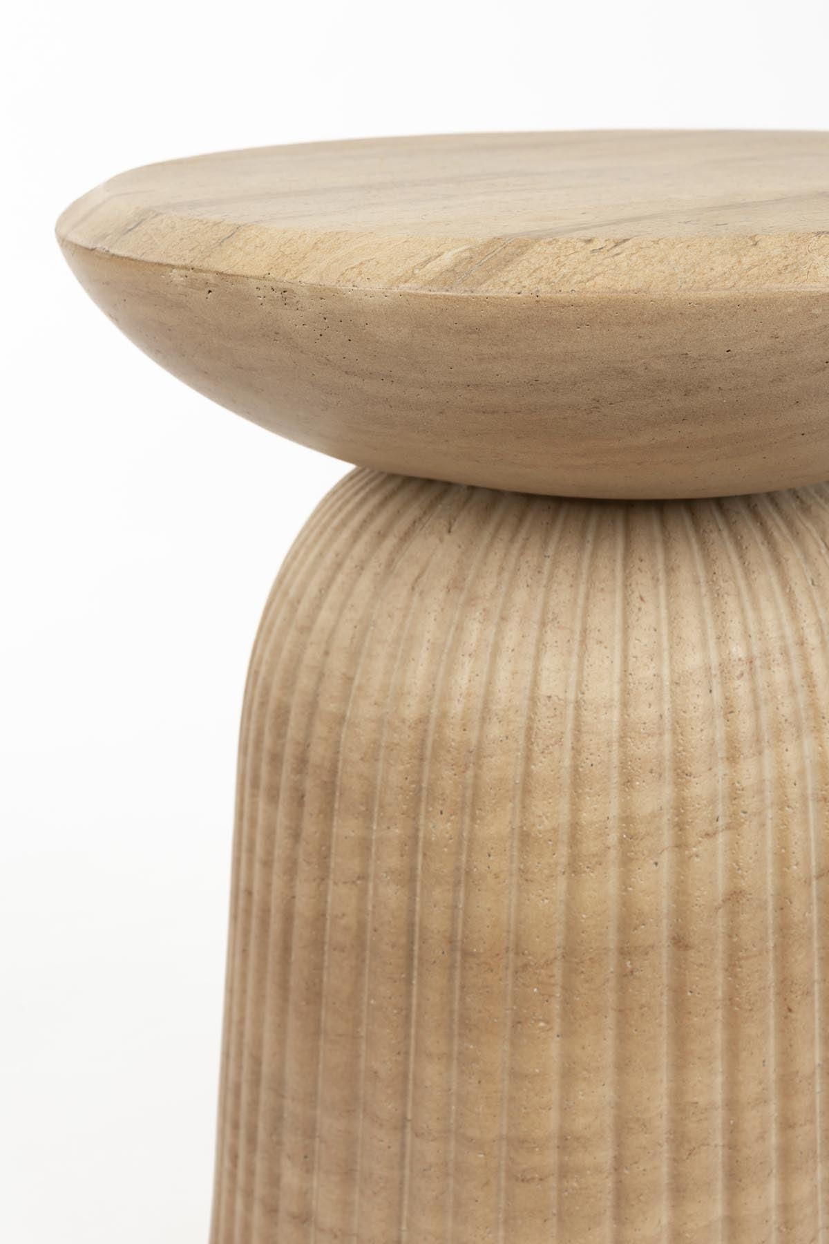 Hocker Brison in Grau präsentiert im Onlineshop von KAQTU Design AG. Hocker ist von Dutchbone
