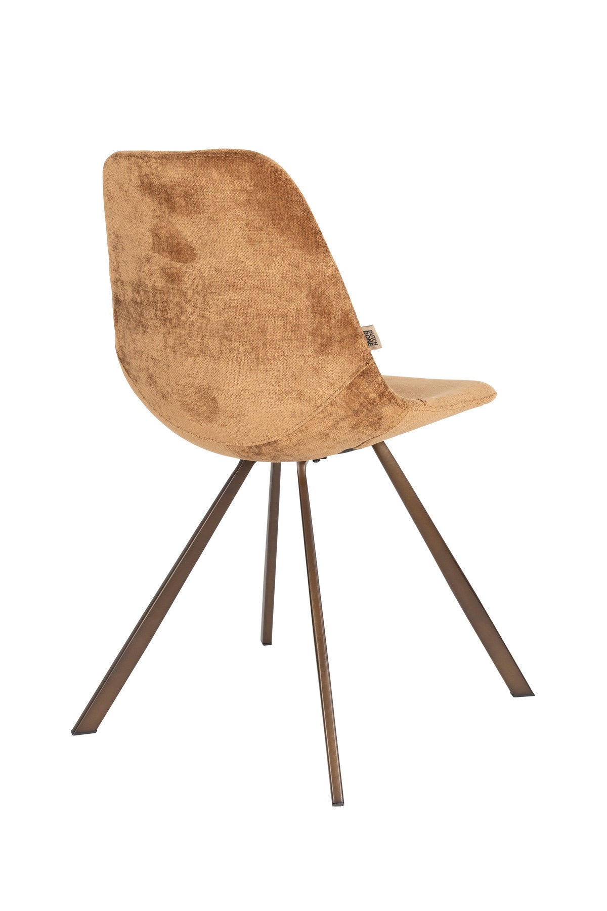 Stuhl Franky in Cognac präsentiert im Onlineshop von KAQTU Design AG. Stuhl ist von Dutchbone
