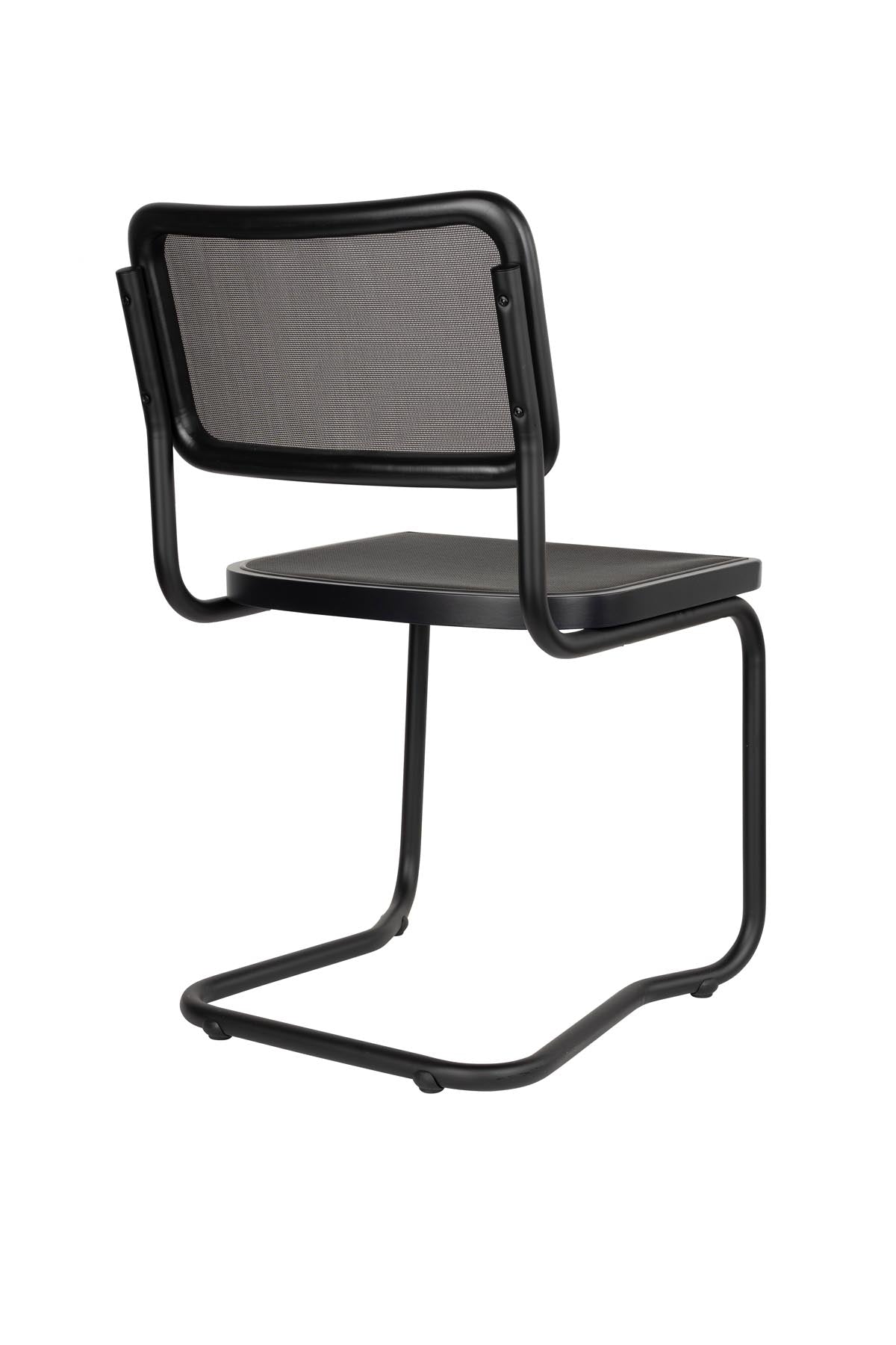 Stuhl Carree in Schwarz präsentiert im Onlineshop von KAQTU Design AG. Stuhl ist von Dutchbone