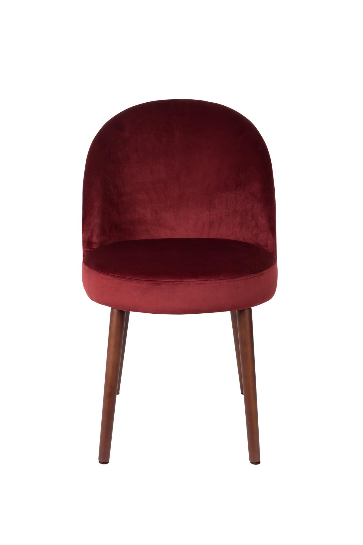 Stuhl Barbara in Rot präsentiert im Onlineshop von KAQTU Design AG. Stuhl ist von Dutchbone