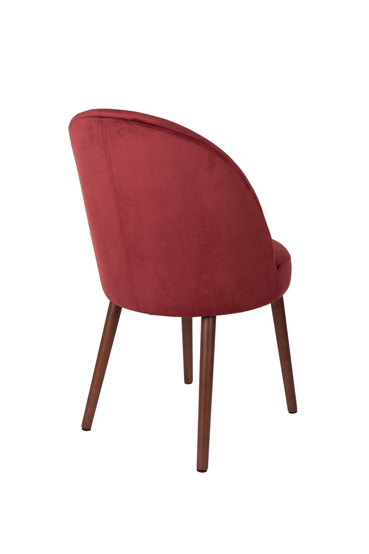 Stuhl Barbara in Rot präsentiert im Onlineshop von KAQTU Design AG. Stuhl ist von Dutchbone
