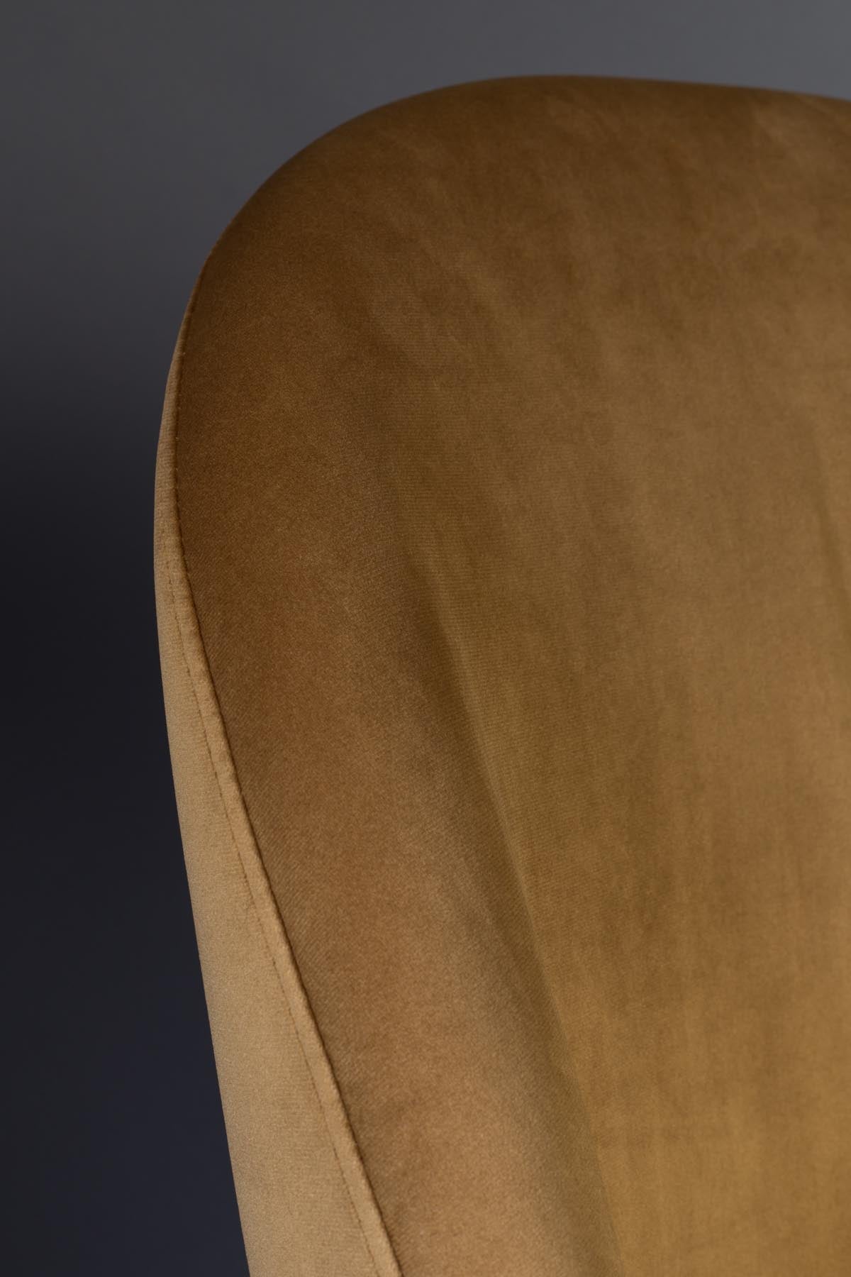 Stuhl Barbara in Camel präsentiert im Onlineshop von KAQTU Design AG. Stuhl ist von Dutchbone