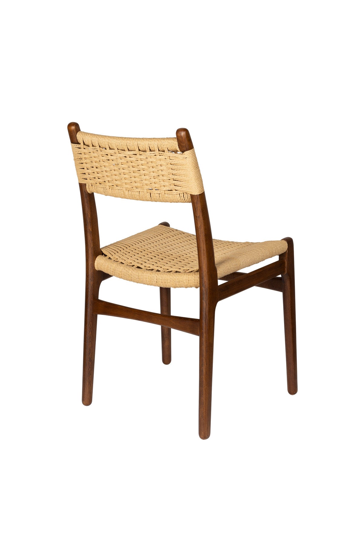 Stuhl Cecile in Braun präsentiert im Onlineshop von KAQTU Design AG. Stuhl ist von Dutchbone