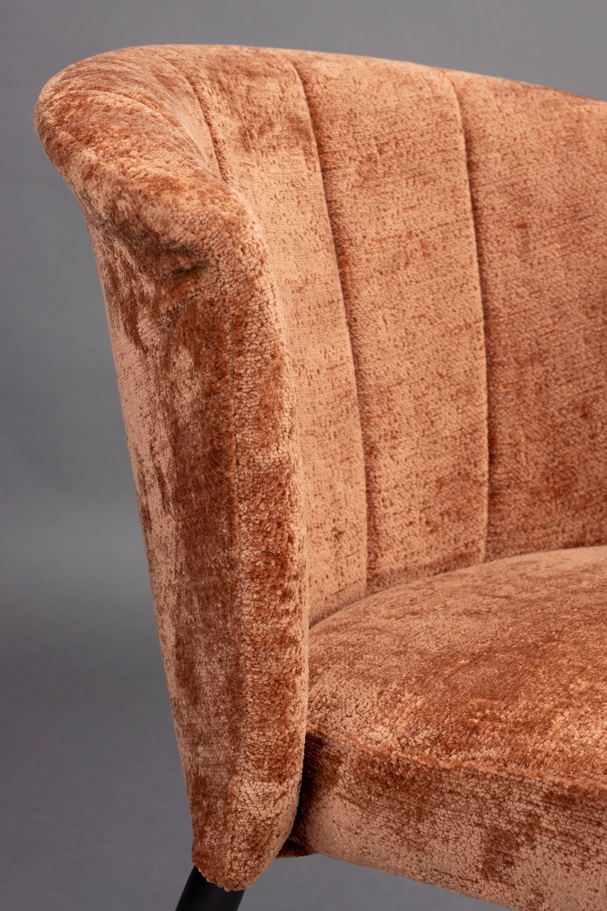 Stuhl Georgia Terra in Rot präsentiert im Onlineshop von KAQTU Design AG. Schalenstuhl ist von Dutchbone