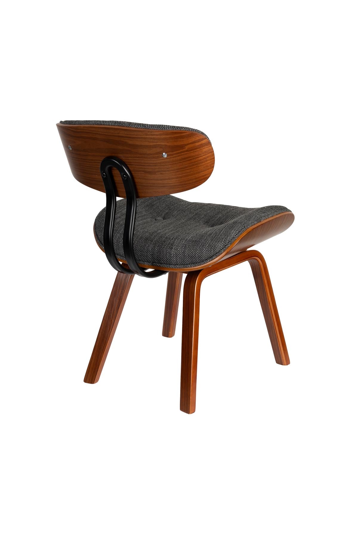 Stuhl Blackwood Grey in Schwarz präsentiert im Onlineshop von KAQTU Design AG. Schalenstuhl ist von Dutchbone