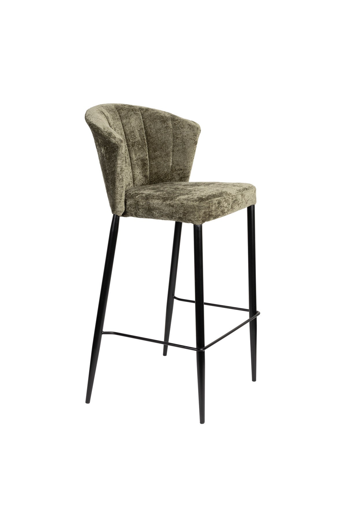 Barhocker Georgia Grün in Grün präsentiert im Onlineshop von KAQTU Design AG. Barstuhl ist von Dutchbone