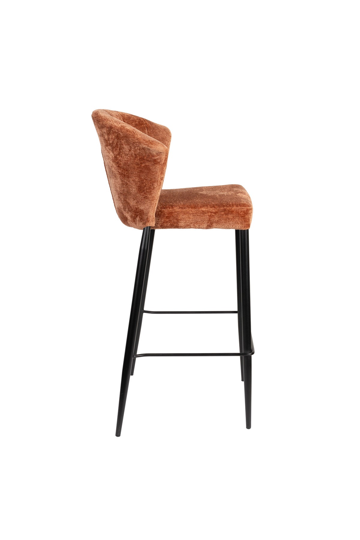 Barhocker Georgia Terra in Rot präsentiert im Onlineshop von KAQTU Design AG. Barstuhl ist von Dutchbone