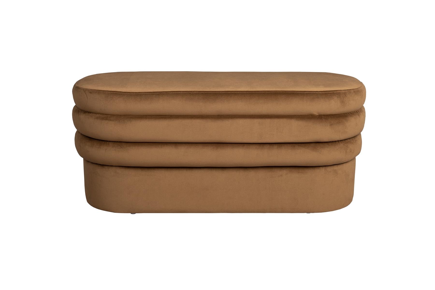 Bank Aditi in Braun präsentiert im Onlineshop von KAQTU Design AG. Sitzbank ist von Dutchbone