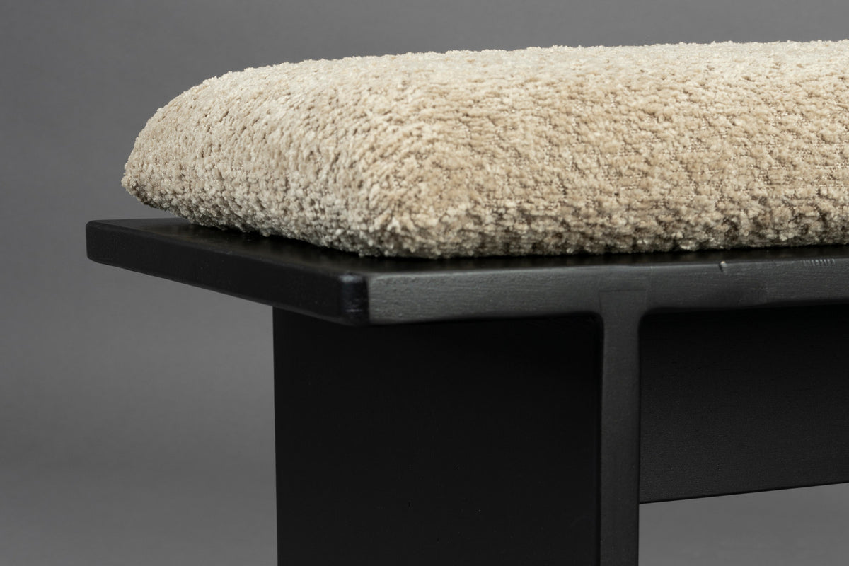 Bank Shiho in Braun präsentiert im Onlineshop von KAQTU Design AG. Sitzbank ist von Dutchbone