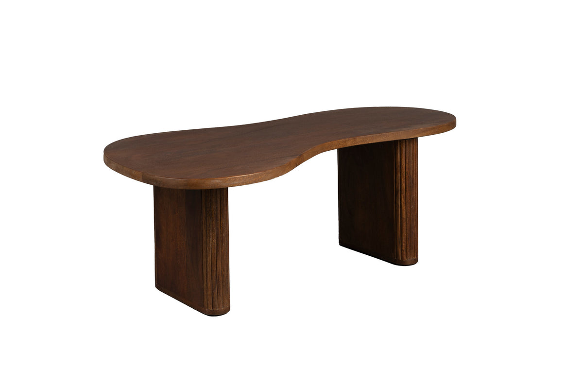 Coffee Table Tilon in Braun präsentiert im Onlineshop von KAQTU Design AG. Couchtisch ist von Dutchbone
