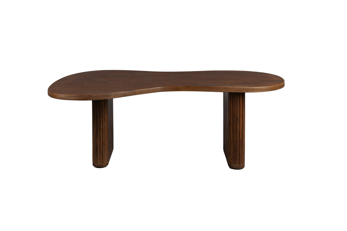 Coffee Table Tilon in Braun präsentiert im Onlineshop von KAQTU Design AG. Couchtisch ist von Dutchbone