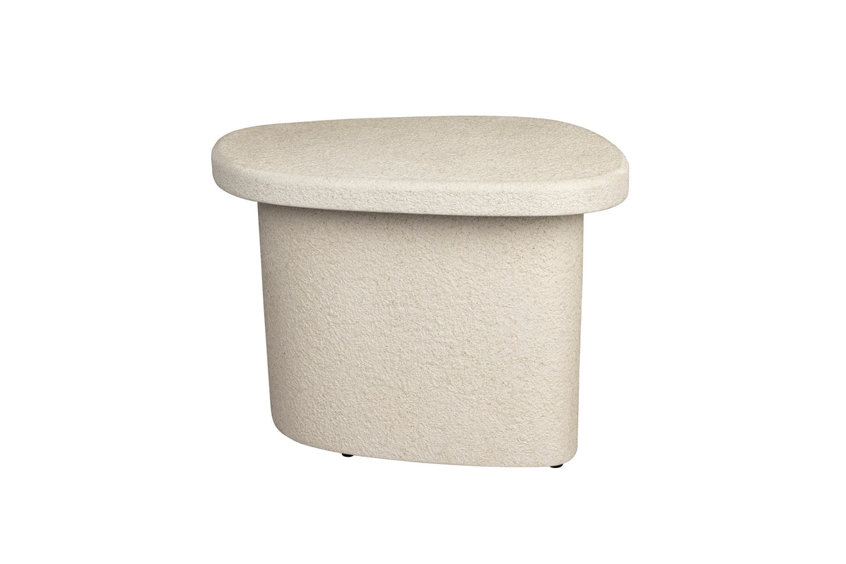 Beistelltisch Veda High in Beige präsentiert im Onlineshop von KAQTU Design AG. Beistelltisch ist von Dutchbone