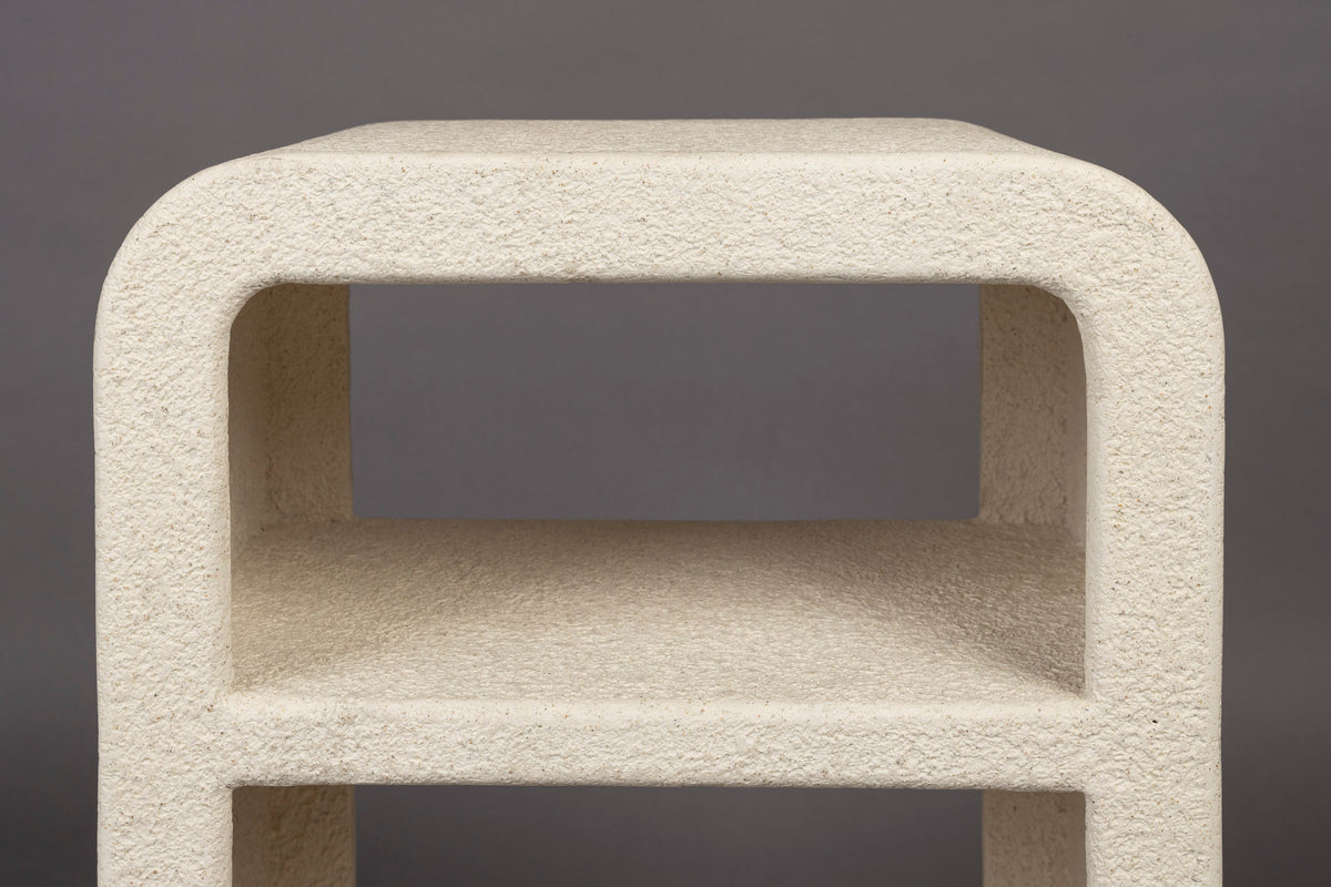 Beistelltisch Bed Veda in Beige präsentiert im Onlineshop von KAQTU Design AG. Beistelltisch ist von Dutchbone