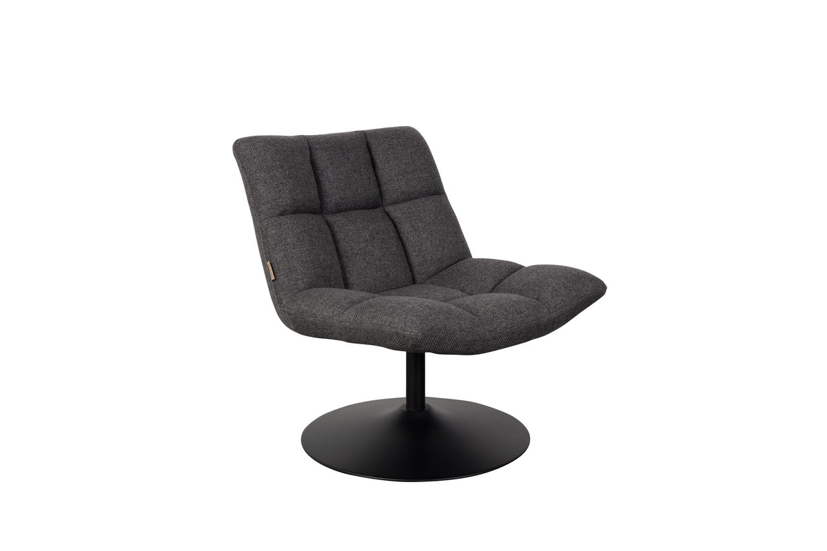 Loungesessel Bar in Dunkelgrau präsentiert im Onlineshop von KAQTU Design AG. Sessel ist von Dutchbone
