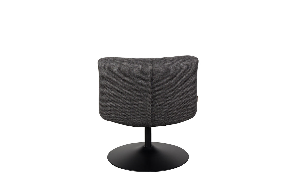 Loungesessel Bar in Dunkelgrau präsentiert im Onlineshop von KAQTU Design AG. Sessel ist von Dutchbone