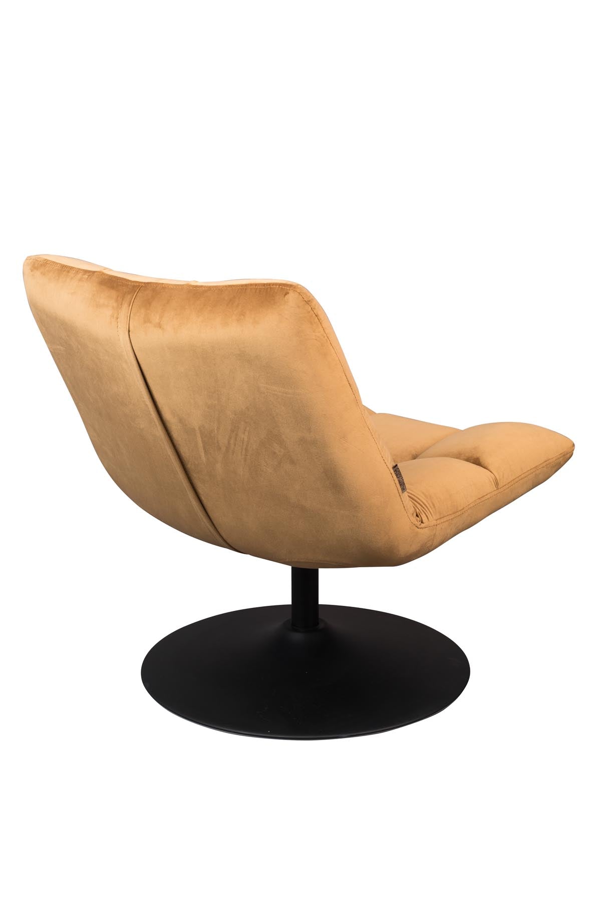 Loungesessel Bar Velvet in Goldbraun präsentiert im Onlineshop von KAQTU Design AG. Sessel ist von Dutchbone