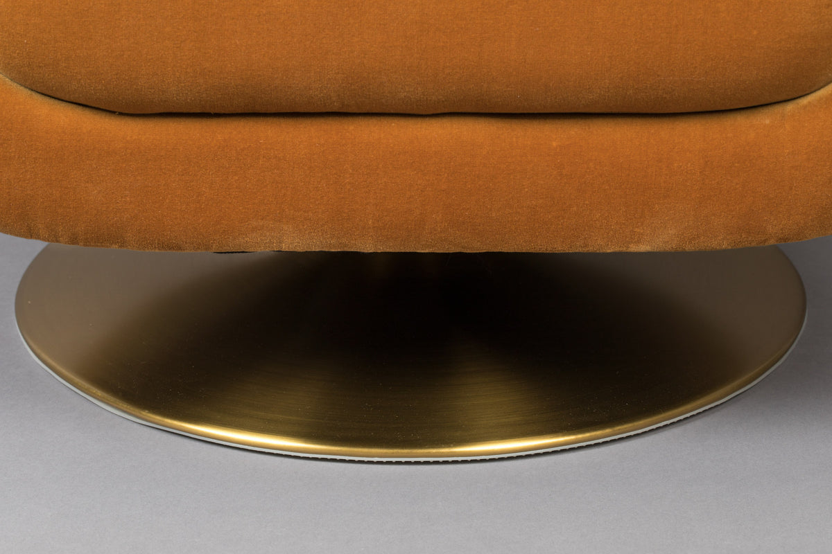 Loungesessel Member in Whiskey präsentiert im Onlineshop von KAQTU Design AG. Sessel ist von Dutchbone