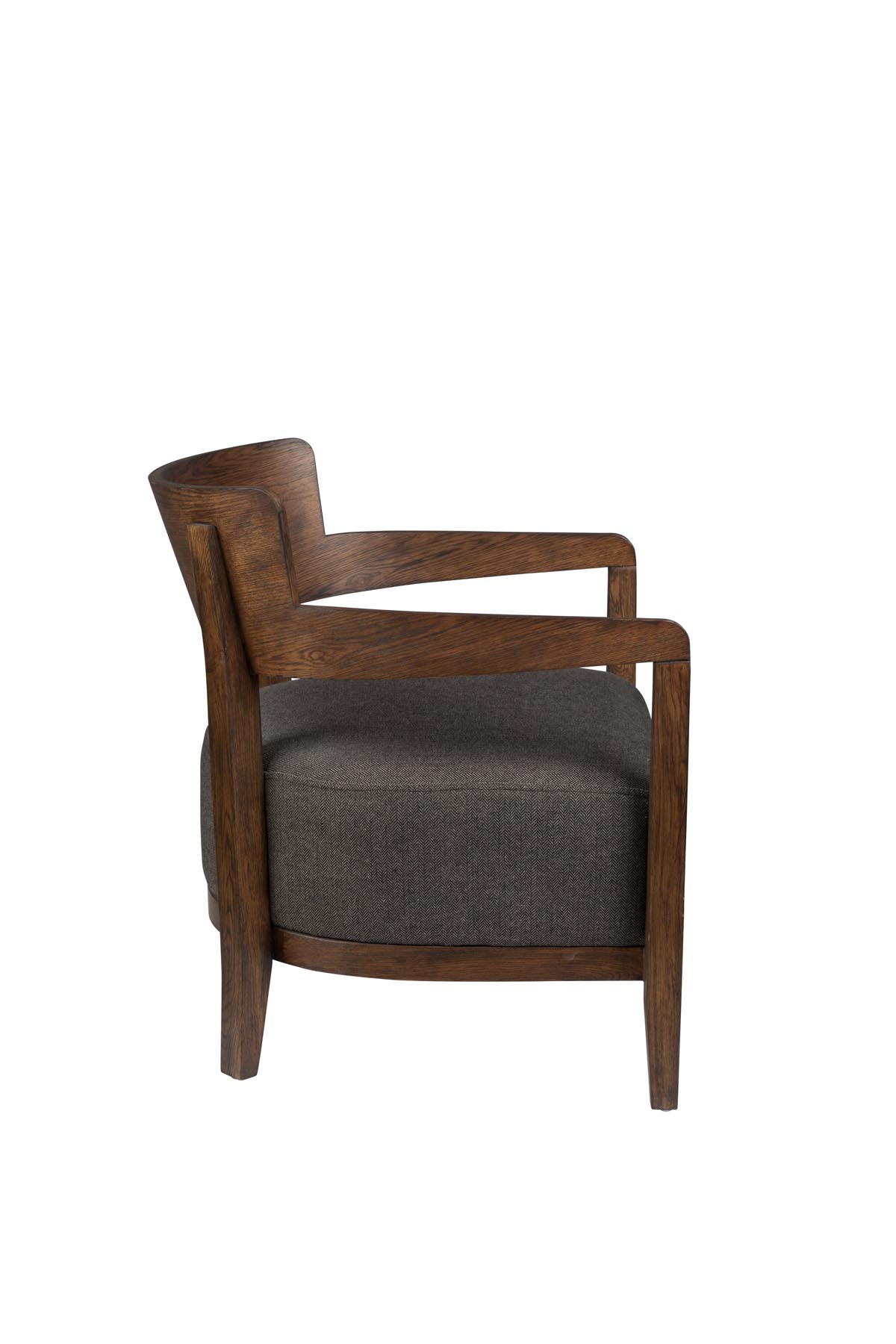 Loungesessel Duran in Grau präsentiert im Onlineshop von KAQTU Design AG. Sessel ist von Dutchbone