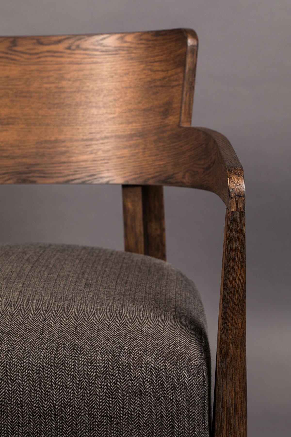 Loungesessel Duran in Grau präsentiert im Onlineshop von KAQTU Design AG. Sessel ist von Dutchbone