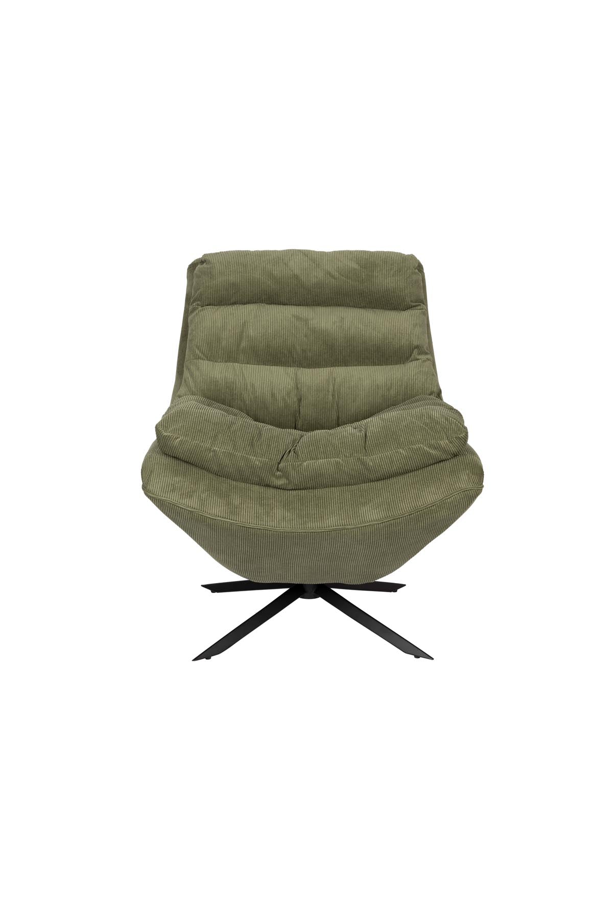 Lounge Chair Vince Green in Grün präsentiert im Onlineshop von KAQTU Design AG. Sessel ist von Dutchbone