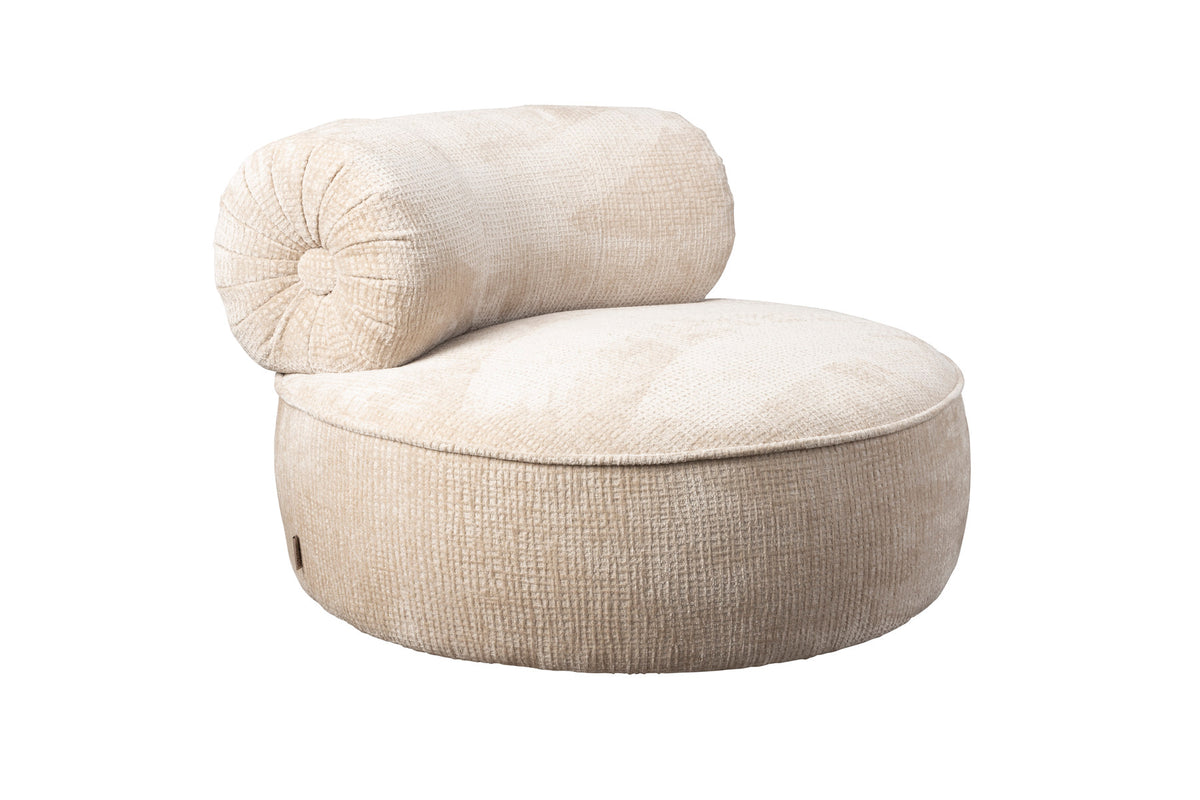 Sessel Tilbury in Naturbeige präsentiert im Onlineshop von KAQTU Design AG. Sessel ist von Dutchbone