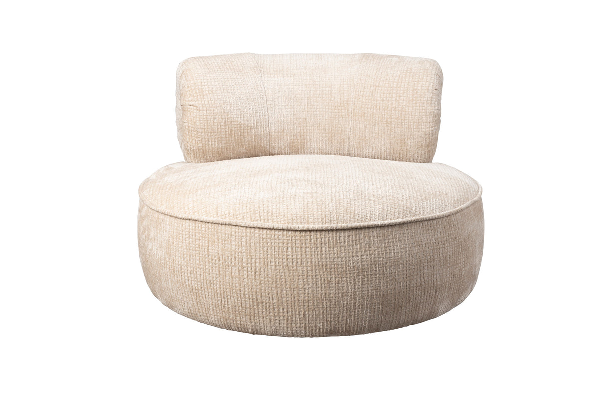 Sessel Tilbury in Naturbeige präsentiert im Onlineshop von KAQTU Design AG. Sessel ist von Dutchbone