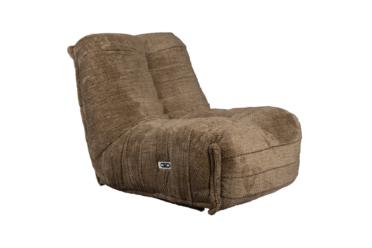 Hamilton Loungesessel Recliner in Braun präsentiert im Onlineshop von KAQTU Design AG. Sessel ist von Dutchbone