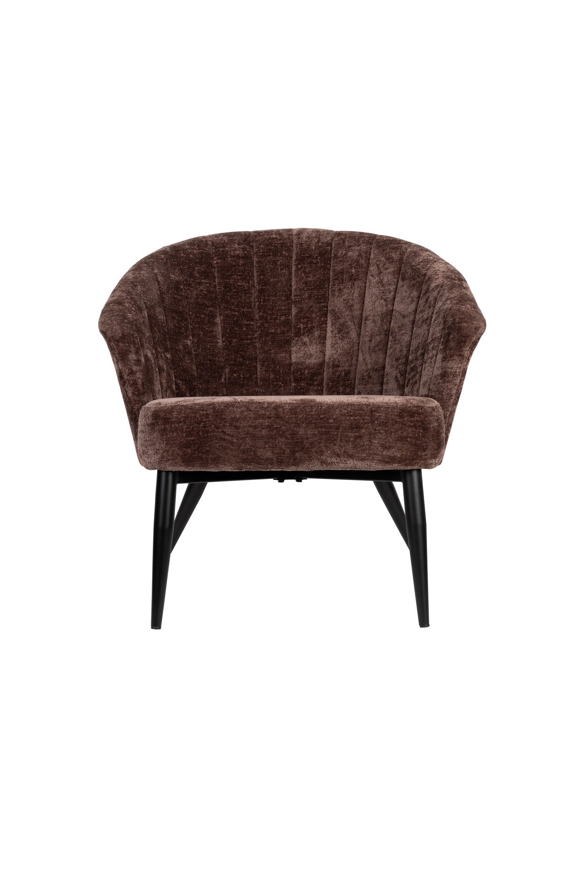 Loungesessel Georgia Lila in Lila präsentiert im Onlineshop von KAQTU Design AG. Sessel mit Armlehnen ist von Dutchbone