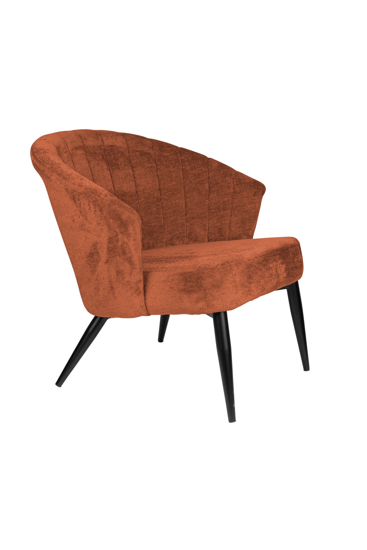 Loungesessel Georgia Terra in Rot präsentiert im Onlineshop von KAQTU Design AG. Sessel mit Armlehnen ist von Dutchbone