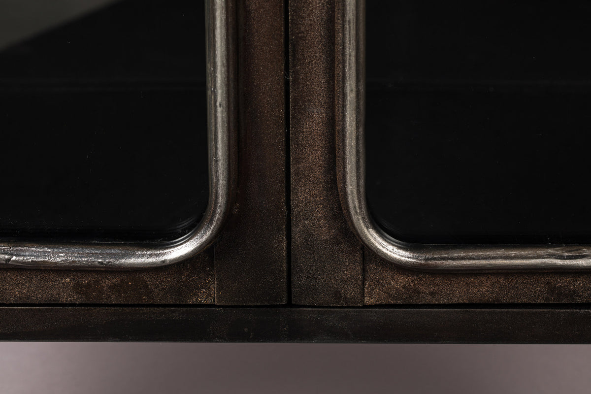 Cabinet Denza in Schwarz präsentiert im Onlineshop von KAQTU Design AG. Cabinet ist von Dutchbone