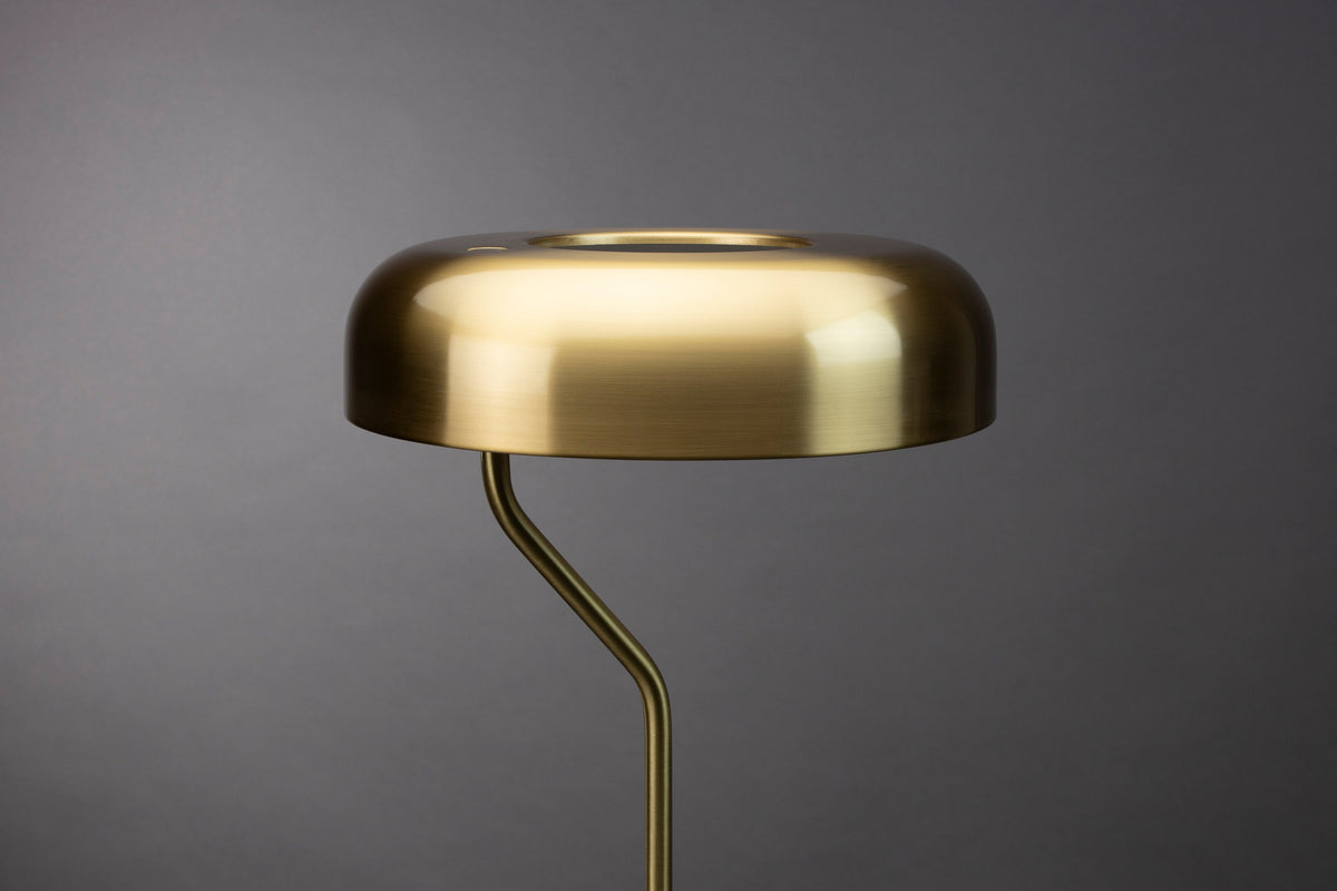 Tischleuchte Eclipse in Gold präsentiert im Onlineshop von KAQTU Design AG. Tischleuchte ist von Dutchbone
