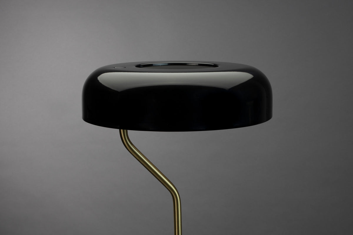 Tischleuchte Eclipse in Schwarz präsentiert im Onlineshop von KAQTU Design AG. Tischleuchte ist von Dutchbone