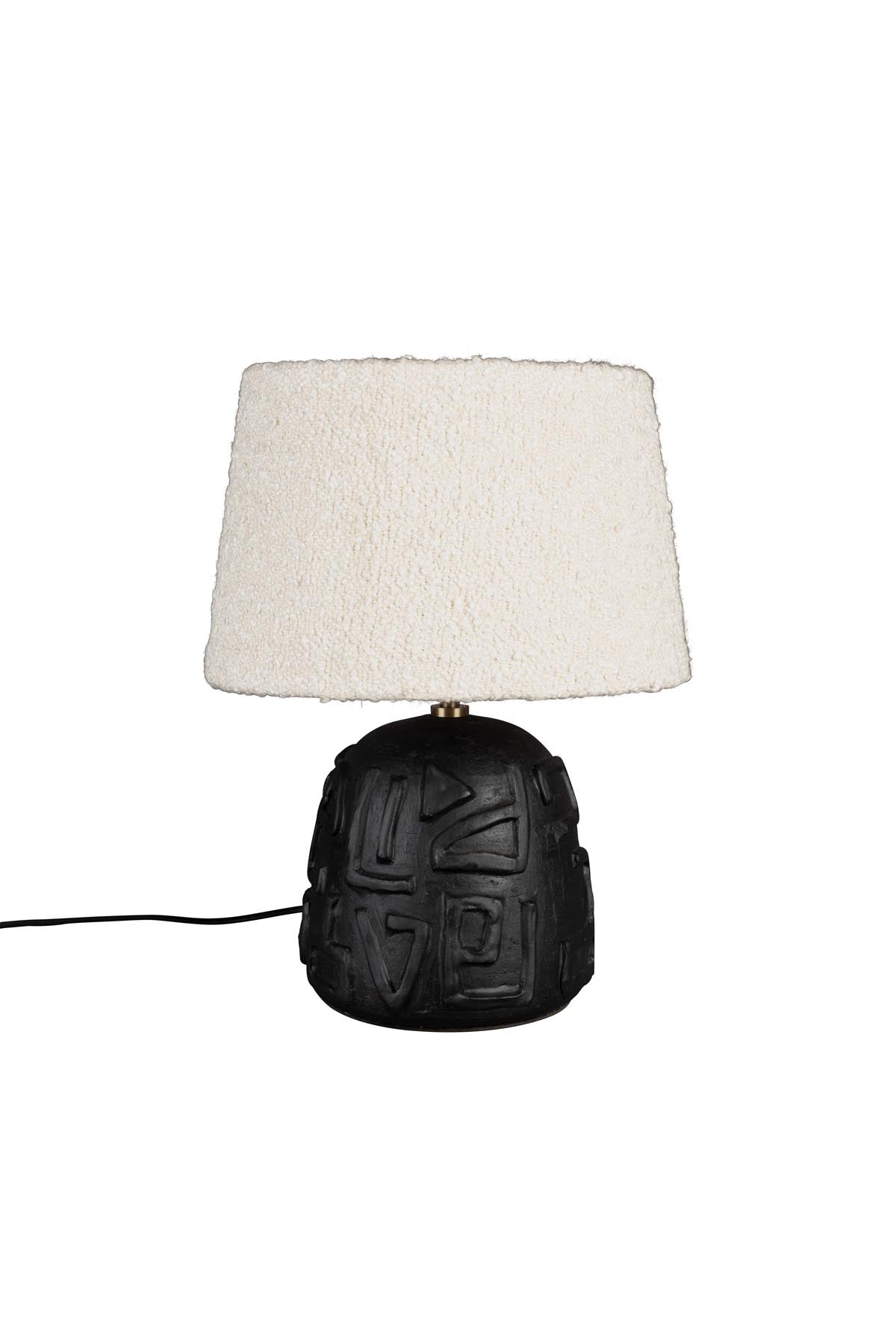 Tischleuchte Renzo in Schwarz präsentiert im Onlineshop von KAQTU Design AG. Tischleuchte ist von Dutchbone