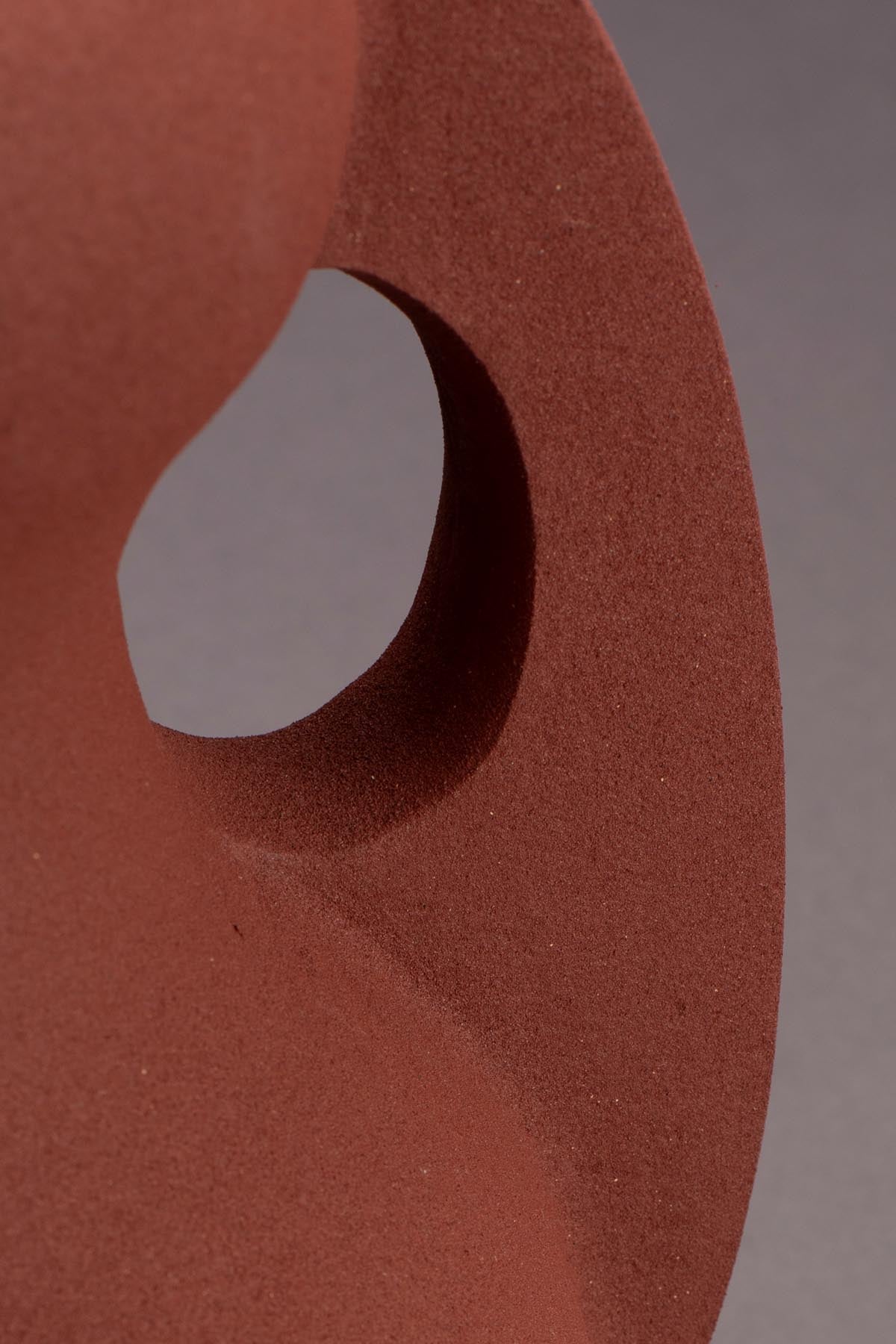 Vase Thiago M Terra in Rot präsentiert im Onlineshop von KAQTU Design AG. Vase ist von Dutchbone