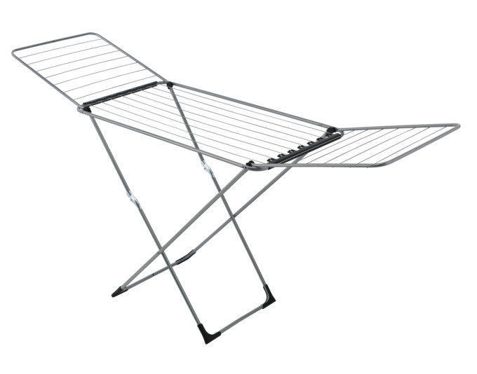 METALTEX Wäschetrockner Fuji ausziehbar in Silber, Grau präsentiert im Onlineshop von KAQTU Design AG. Wäscheständer ist von METALTEX