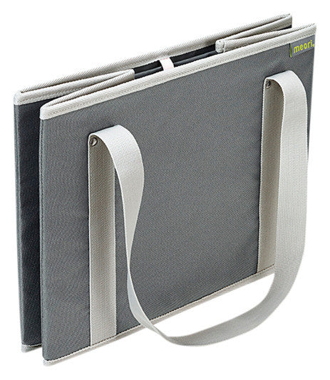 MEORI Einkaufskorb faltbar granite grey in Granite grey, Grau präsentiert im Onlineshop von KAQTU Design AG. Tasche ist von MEORI