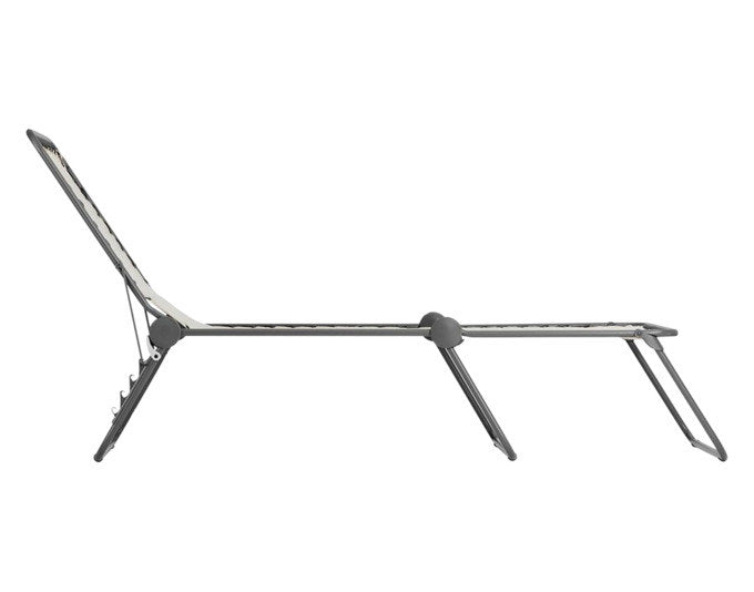 LAFUMA Liege Siesta seigle titane in Seigle, Braun, Titane, Grau präsentiert im Onlineshop von KAQTU Design AG. Liegestuhl ist von LAFUMA
