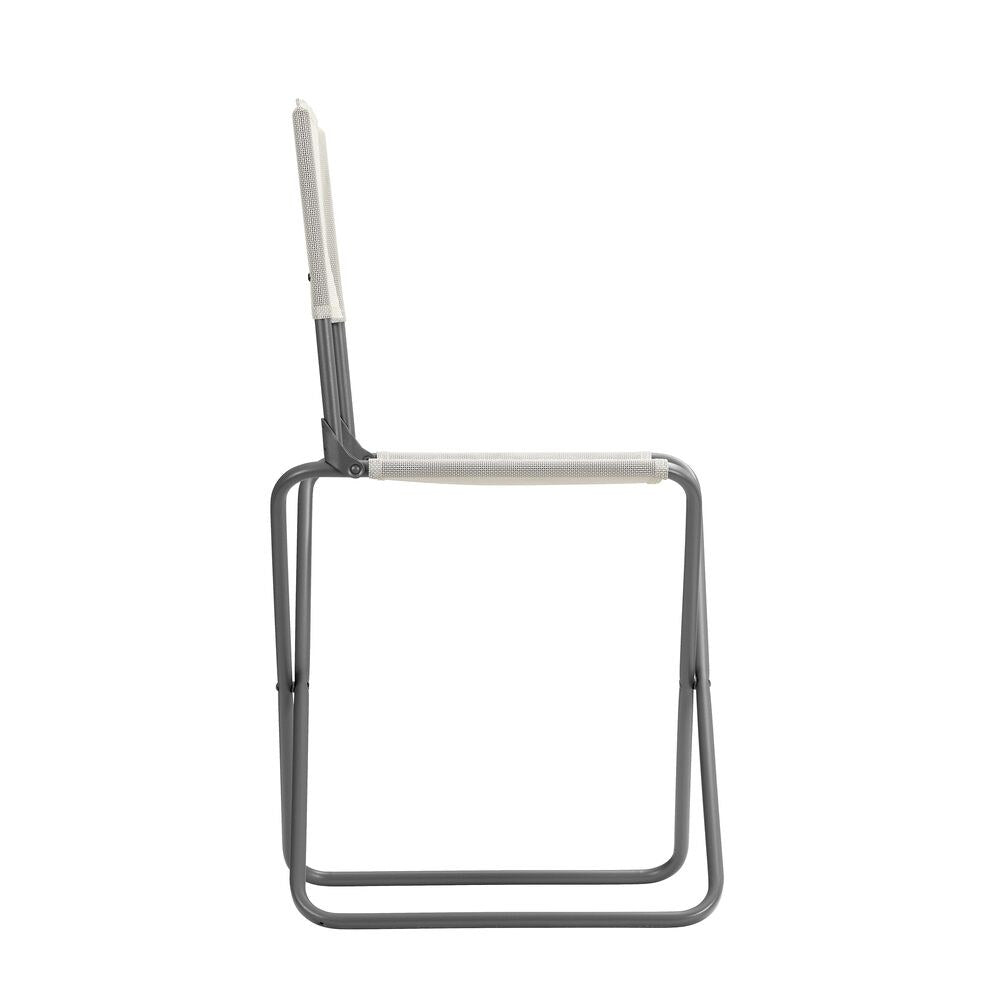 LAFUMA Klappsessel CNO seigle II Gestell titane in Seigle, Braun, Titane, Grau präsentiert im Onlineshop von KAQTU Design AG. Gartenstuhl mit Armlehnen ist von LAFUMA