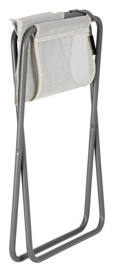 LAFUMA Klappsessel CNO seigle II Gestell titane in Seigle, Braun, Titane, Grau präsentiert im Onlineshop von KAQTU Design AG. Gartenstuhl mit Armlehnen ist von LAFUMA