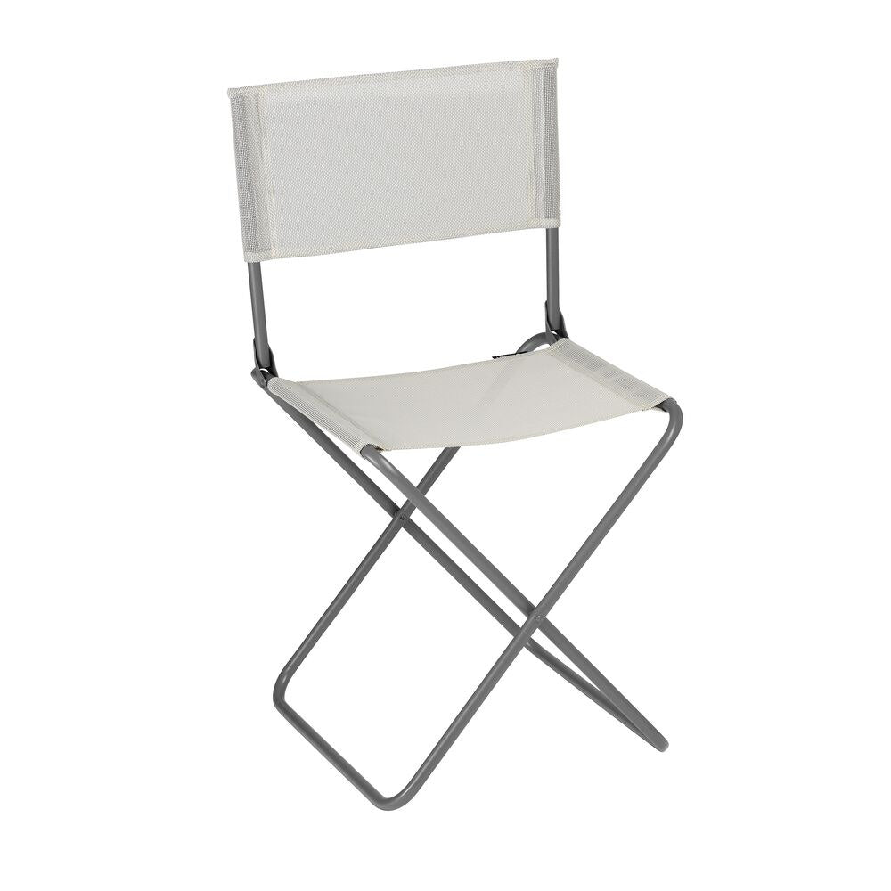 LAFUMA Klappsessel CNO seigle II Gestell titane in Seigle, Braun, Titane, Grau präsentiert im Onlineshop von KAQTU Design AG. Gartenstuhl mit Armlehnen ist von LAFUMA