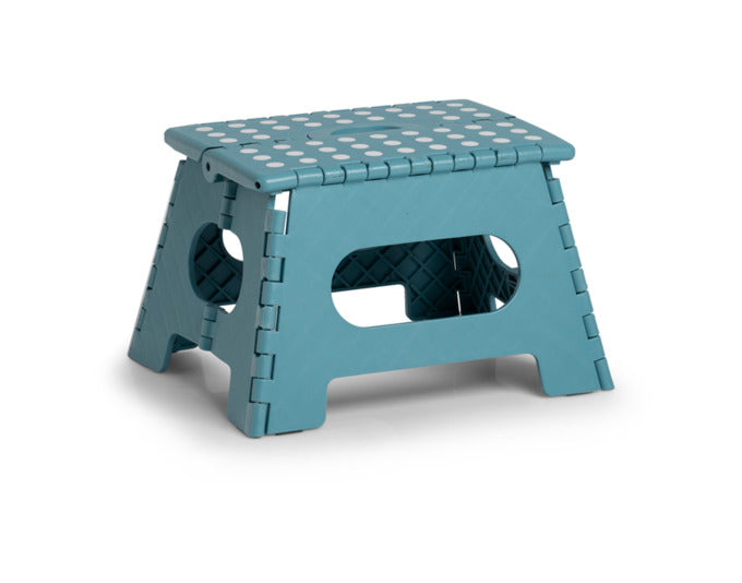 ZELLER Klapphocker Kunststoff eisblau 35x28x22 cm in präsentiert im Onlineshop von KAQTU Design AG. Hocker ist von ZELLER PRESENT
