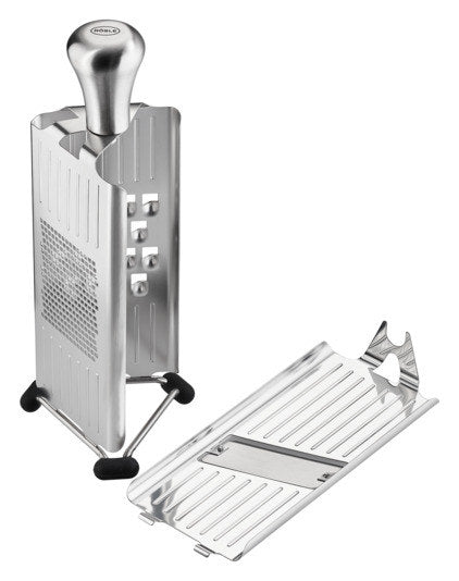 RÖSLE Multireibe 25x9.5 cm in Silber präsentiert im Onlineshop von KAQTU Design AG. Reiben + Raffeln ist von RÖSLE