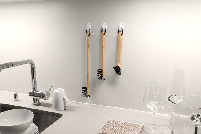 EBNAT Abwaschbürste purus 22 cm in Natur, Braun, Schwarz präsentiert im Onlineshop von KAQTU Design AG. Abwasch ist von EBNAT