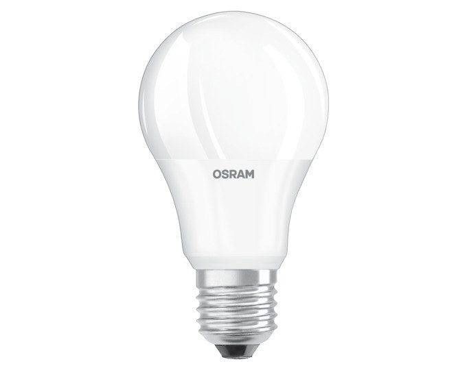 OSRAM LED-Lampe Star Classic A E27 5.0W 470lm frosted Cool White in Matt, Satiniert präsentiert im Onlineshop von KAQTU Design AG. Leuchtmittel ist von OSRAM