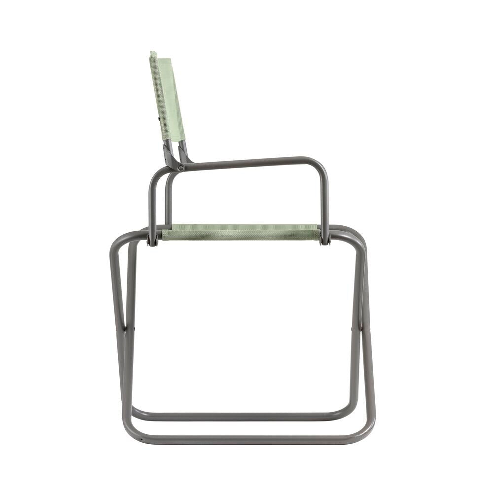 LAFUMA Klappsessel FGX XL moss Gestell titane in Moss, Grün, Titane, Grau präsentiert im Onlineshop von KAQTU Design AG. Gartenstuhl mit Armlehnen ist von LAFUMA