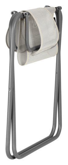 LAFUMA Klappsessel FGX XL seigle II Gestell titane in Seigle, Braun, Titane, Grau präsentiert im Onlineshop von KAQTU Design AG. Gartenstuhl mit Armlehnen ist von LAFUMA