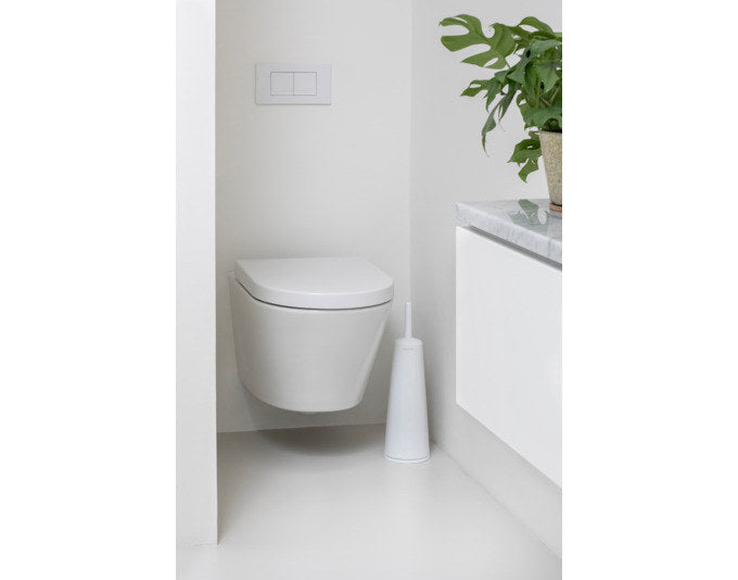 BRABANTIA WC Bürstengarnitur ReNew white in White, Weiss präsentiert im Onlineshop von KAQTU Design AG. Toilettenbürste ist von BRABANTIA