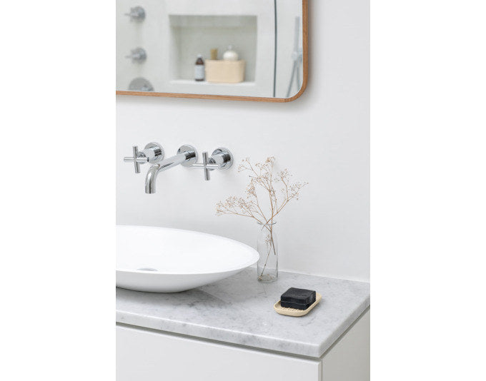 BRABANTIA Seifenschale ReNew soft beige in Soft beige, Weiss präsentiert im Onlineshop von KAQTU Design AG. Seifenspender ist von BRABANTIA